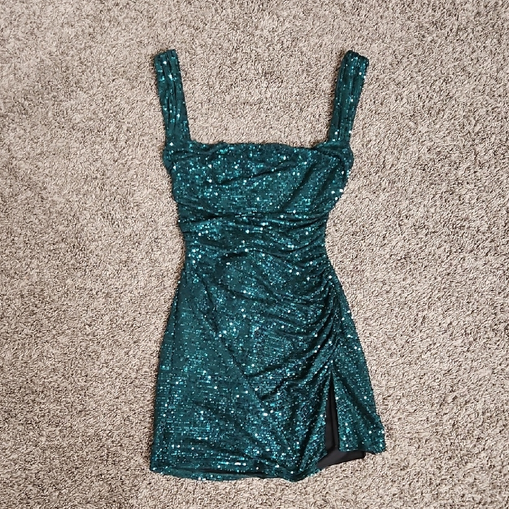 Lucy In The Sky Sequin Dress